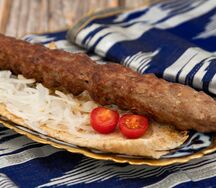 Люля-кебаб из баранины и говядины