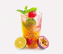 Клубника-маракуйя