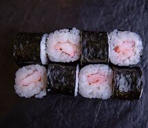 Мини ролл с креветкой