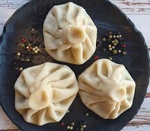Хинкали с бараниной