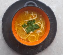 Куриная лапша