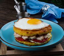Драник с курицей