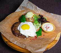 Бифштекс из мраморной говядины