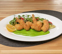 Креветки в кляре