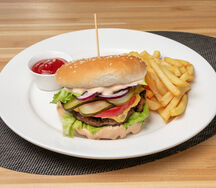 Фирменный бургер LaFA