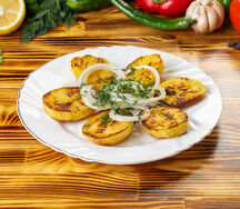 Шашлык из картофеля