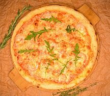 С креветками и пармезаном