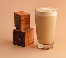 Флэт Уайт на миндальном молоке