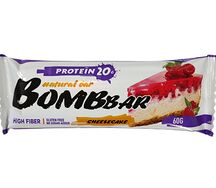 Батончик Bombbar Малиновый чизкейк 
