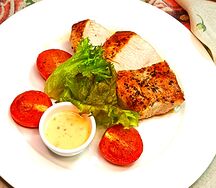 Стейк из филе индейки