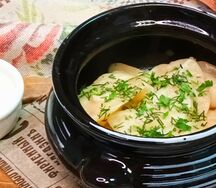 Вареники с капустой