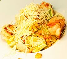 Салат Цезарь с Креветками
