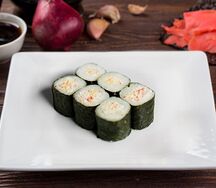 Мини-ролл со снежным крабом