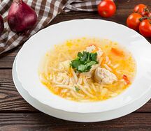 Лапша куриная