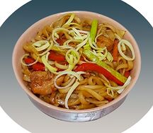 Вок c овощами