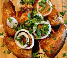Шашлык из куриных крылышек