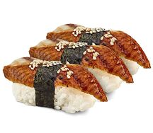 Три суши c угрём