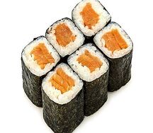 Ролл с лососем