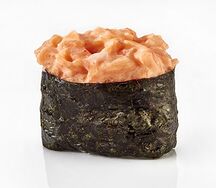 Суши острый лосось