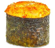 Суши запечённая креветка