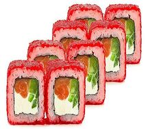 Ролл Калифорния с лососем