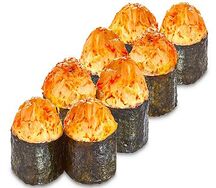 Ролл Запеченный лосось