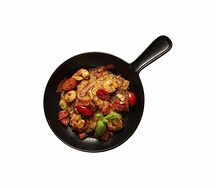 Драники с креветками