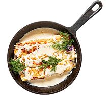 Блинчики с ветчиной и сыром