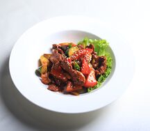 Теплый салат