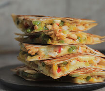 Кесадилья с курицей