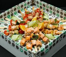 Ассорти из мини-шашлычков