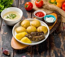 Хинкал Кукурузный с сушеной колбасой