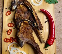 Шашлык из баранины (порция) на мангале