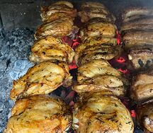 Шашлык из куриной грудки