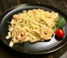 Паста с креветками