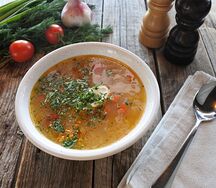 Мастава с телятиной