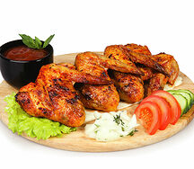 Крылышки на углях