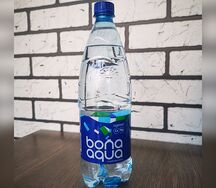 Вода BonAqua с газом большая