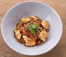Wok Рис с курицей
