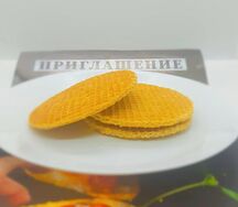 Вафли с карамельной начинкой