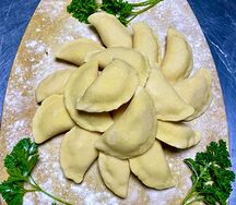 Вареники с картофелем и грибами