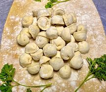 Пельмени с говядиной и свининой