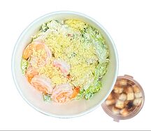 Салат фирменный с креветкой