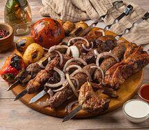 Шашлык мясное ассорти XXL