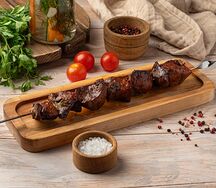 Шашлык из бараньей печени