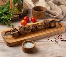 Люля-кебаб с баклажанами