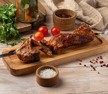 Шашлык из бараньей корейки