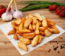 Картофельные дольки в кожуре малая порция