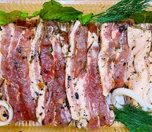 Ребра свиные в маринаде