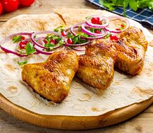 Шашлык из куриных крылышек